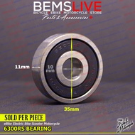 Bearing 6300RS Sealed Bearing for eBikes and Motorcycles