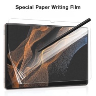 2 Pcs Paper Like Matte Write Painting Film for Samsung Galaxy Tab S8 Plus Sumsung Tab S8 S8+ 12.4  Screen Protector Not Glass