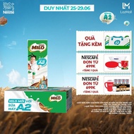 [ƯU ĐÃI THÁNG 6] [Giao hàng toàn quốc] Thùng  Sữa Lúa Mạch Nestle MILO A2 MỚI 48 hộp (4x180ml)