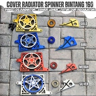 RADIATOR SPINNER COVER PACKAGE VARIO 160 PCX ADV STYLO 160 + RADIATOR NECK COVER FREE REGULATOR CAP