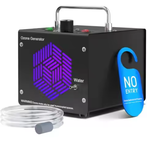 0zone Generator for Water Air - O3 Air Purifier for Home Car Ozone Machine Odor Removal for Smoke Pe