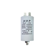 Capa 15 uF/450V.AC Run Capacitor (Run Capacitor) Plug-In Model 15 Microfaad 450V.AC