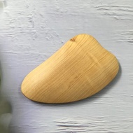 台灣檜木臉部按摩刮痧板 編號F19