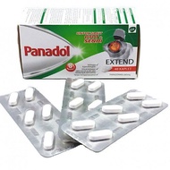 Panadol tablet extend 6 biji  , panadol extra 6 biji ..