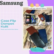 [PART 1] CASE FLIP WALLET LEATHER CASE SAMSUNG A17 A07 A37 A57 A16 A06 A05 A05S A04 AA14 A14E J1 ACE