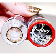 **ส่งของทุกวัน** tommy gray tommy brown คอนแทคเลนส์ฝาแดง เลนราคาถูก ใส่สบาย กรองแสง คอนแทคฮิตจาก tik