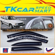 [READY STOCK] TOYOTA COROLLA [KE70/E70] 1979-1987 4 TH GEN ( AG / KURUMA ) 4 DOOR 7 CM WIDTH MALAYSI