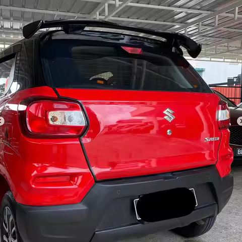 For Suzuki Spresso Spoiler Roof Rear Wing Body Kit Accessories ABS Plastic