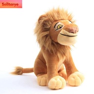 SOLITARYE วันเกิด ของขวัญสำหรับเด็ก มูฟาซา ตุ๊กตาสัตว์ นุ่ม ตุ๊กตาผ้า ตุ๊กตาซิมบ้าหนุ่ม ของเล่นตุ๊กต