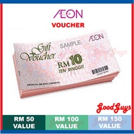 AEON SHOPPING VOUCHER RM10 EACH.(EXPIRY SEPT 2021)