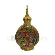 Luxury Gold Glass Perfume Bottles / Premium Gift Perfume Bottle 15ML