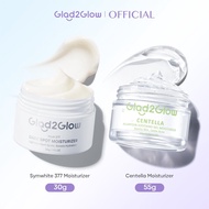 【2 ชิ้น】Glad2Glow Blueberry Moisturizer +Pomegranate Brightening Moisturizer+Centella Allantoin Soot