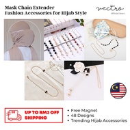 48 Design Adjustable Glasses Face Mask Magnet Extender Hanging Chain Strap Rope Necklace | Tali Rantai Mask Tudung Hijab