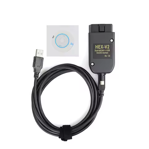 V24.7/V23.3 Scanner HEX V2 VAGCOM VAG COM 24.7 Interface Electric Tester FOR V-W for AUDI Skoda Seat