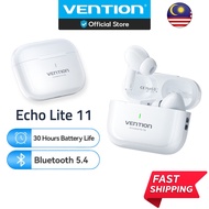 Vention ECHO LITE E11 True Wireless Earbuds Bluetooth 5.4 Earphone 30 Hours Battery Life IPX4 Agains