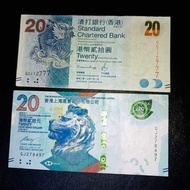 uang asing 20$ 20 dollar hongkong 20 hkd dolar uang kuno