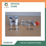 Piston assy + Ring GX160 0.75 New