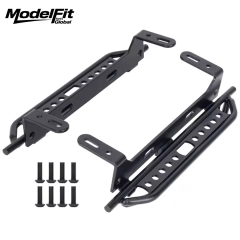RC Crawler Metal Side Pedal TRX-4 Running Boards Foot-Plate Sliders For Traxxas TRX4 TRX-4 1/10 RC C
