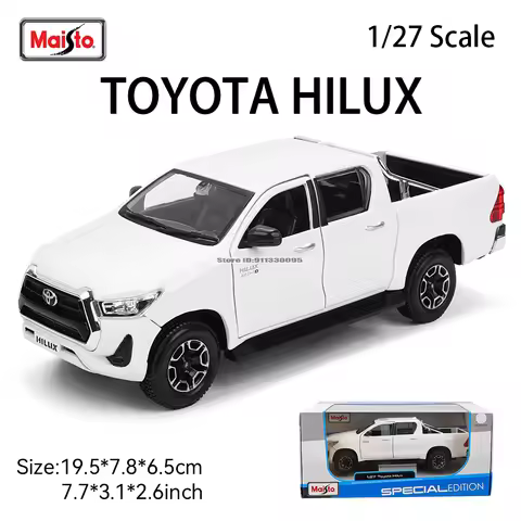 Maisto 1:27 New Toyota Hilux Highly-detailed die-cast precision model car Model collection gift