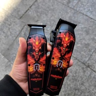 Madeshow M10M11(D2) Professional Barber Hair Clipper Set 7000RPM Stainless Steel Titanium Coated Bla