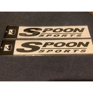 SPOON Japanese Standard Sticker EK9 2 S2000 5 FK8 For Reference