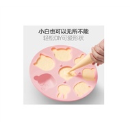 8-Cavity Silicone Print Candy Jelly Popsicle Pudding T1709