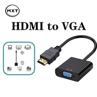 HDMI to VGA Adapter 1080P Audio Video Converter with Audio Cable Power hdmi extender Supply For PS4 