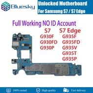 ปลดล็อกเมนบอร์ดสำหรับ G930FD G930F Samsung Galaxy S7/S7ขอบเมนบอร์ด G935F G935FD กระดานลอจิก G935V แผ