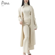 Pena house ชุดเซตนิตแวร์ (Knitwear)เสื้อและกางเกงขายาว PWLW112301