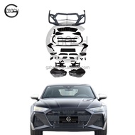 Front bumper assembly for Audi 2011-2018 A7 upgrade 2023 RS7 bodykit rs7 headlights