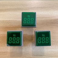 HZ Meter Box Pilot Lamp Square-shaped digital frequency meter/