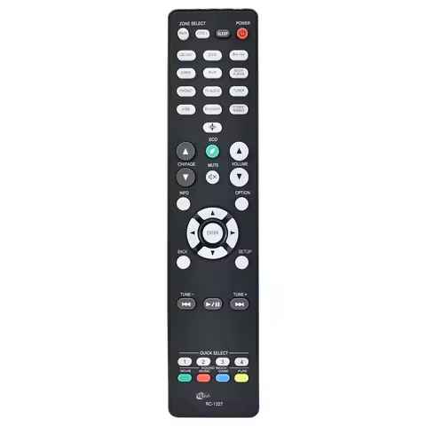 New RC-1227 For DENON Audio Video AV System Remote Control AVR-X1500H AVR-X1600H