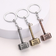 Thor Keychain Metal Hammer Keyring Keychain Gift