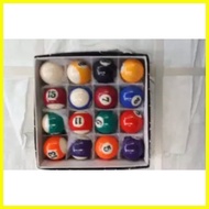 ♞2 inches billiard balls set for junior or bar table