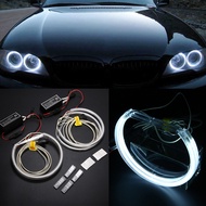 4x CCFL COB LED Angel Eye Halo Ring Light Lamp Set Fit For BMW E46 E36 E39