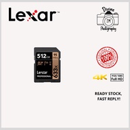 Lexar 512GB Professional 633x SDXC UHS-I Cards