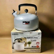teko bunyi maspion ORIGINAL 6.5liter 26cm / ceret air teko siul whistling kettle rebus air aluminium