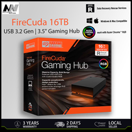 Seagate Firecuda Gaming Hub External USB 3.2 16TB - 3 Years Local SG Warranty