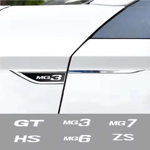 Car Body Protective Sticker Car Fender Side Blade Stainless Steel Decal For MG TF Trophy VS Xpower Z