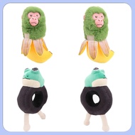 Italian Brainrot Plush Toy Soft Stuffed Toys Chimpanzini Bananini Plush Doll Room Decoration Creativ