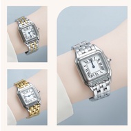 Suitable for Cartier Cartier Cheetah WSPN0013 Series Solid Stainless Steel Watch Strap Girls Style