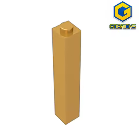 Gobricks GDS-866 Brick 1 x 1 x 5 (Undetermined Stud Type) compatible with lego 2453 pieces of childr