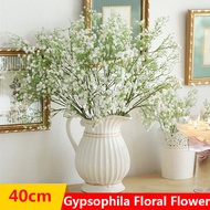 2/5/10 Pcs Gypsophila Floral Flower Fake Silk Wedding Party Bouquet Home Decor Artificial Flowers Plastic Gypsophila DIY Floral Bouquets #1