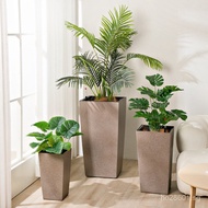 Flower Pot Bird of Paradise Self-Watering Living Room Tall Flower Pot Floor Large Flower Pot Imitati
