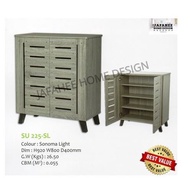 【JTM】 SU 225 Shoes Cabinet / Shoe Cabinet / Rak Kasut (L80xW40xH92cm) 4 Layer Shoe Rack
