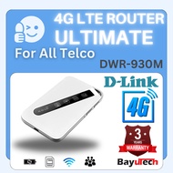 D-Link DWR-930M ALL PLAN LAN 4G LTE Portable Battery Router Sim Card Modem Wifi Router All Telco Mobile Unlimited