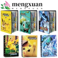 MENGXUAN Game Card Holder Pokemons Toys 240PCS Photo Album Display Binder VMAX GX EX Anime Collectio