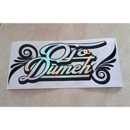 OJO DUMEH HOLOGRAM CUTTING STICKER 30x12.5