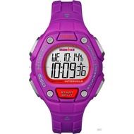 (SALES) TIMEX TW5K93400 Women's Ironman Classic 50 Mid-Size 37mm Digital Resin Strap Pink *Original