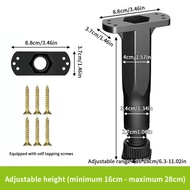 Telescopic Adjustable Bed Beam Support Foot Reinforced Plastic Furniture Leg Sofa Leg Bed Bottom Loa